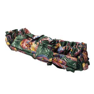 Longaberger Medium Basket Easter Egg Garter Floral Spring Bow Accessory Decor